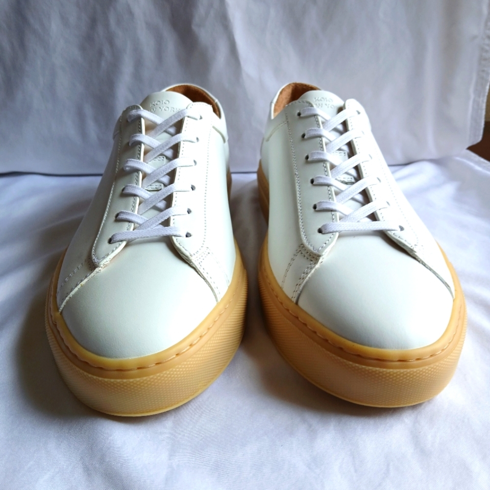 Koio Capri Women's Contemporary Casual Sneakers Made in Italy Size 11